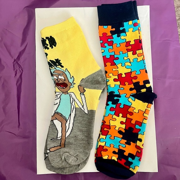 Accessories - 2/$17 Novelty socks bundle New